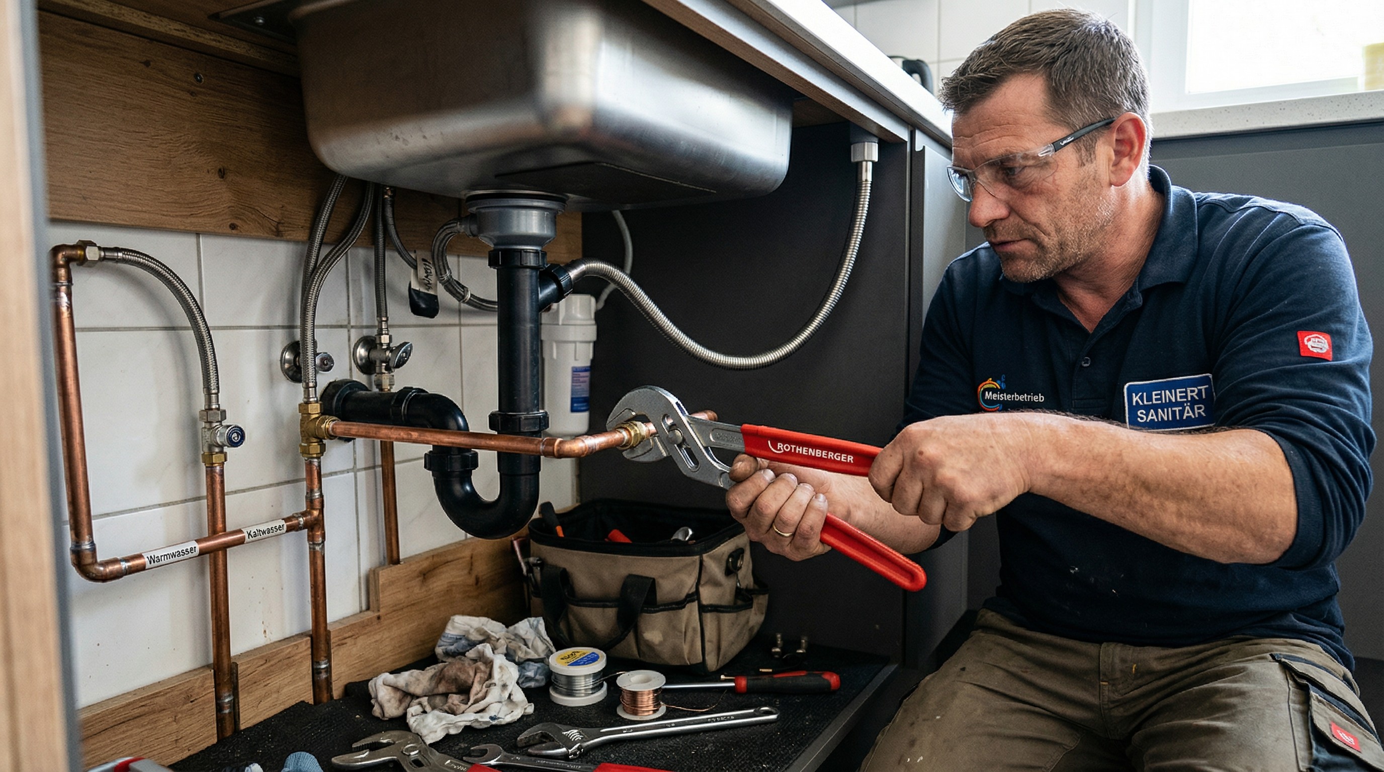 Buddrus GmbH & Co. KG, Meisterbetrieb, Sanitär-Heizung-Lüftung – Sanitärinstallateur Husum